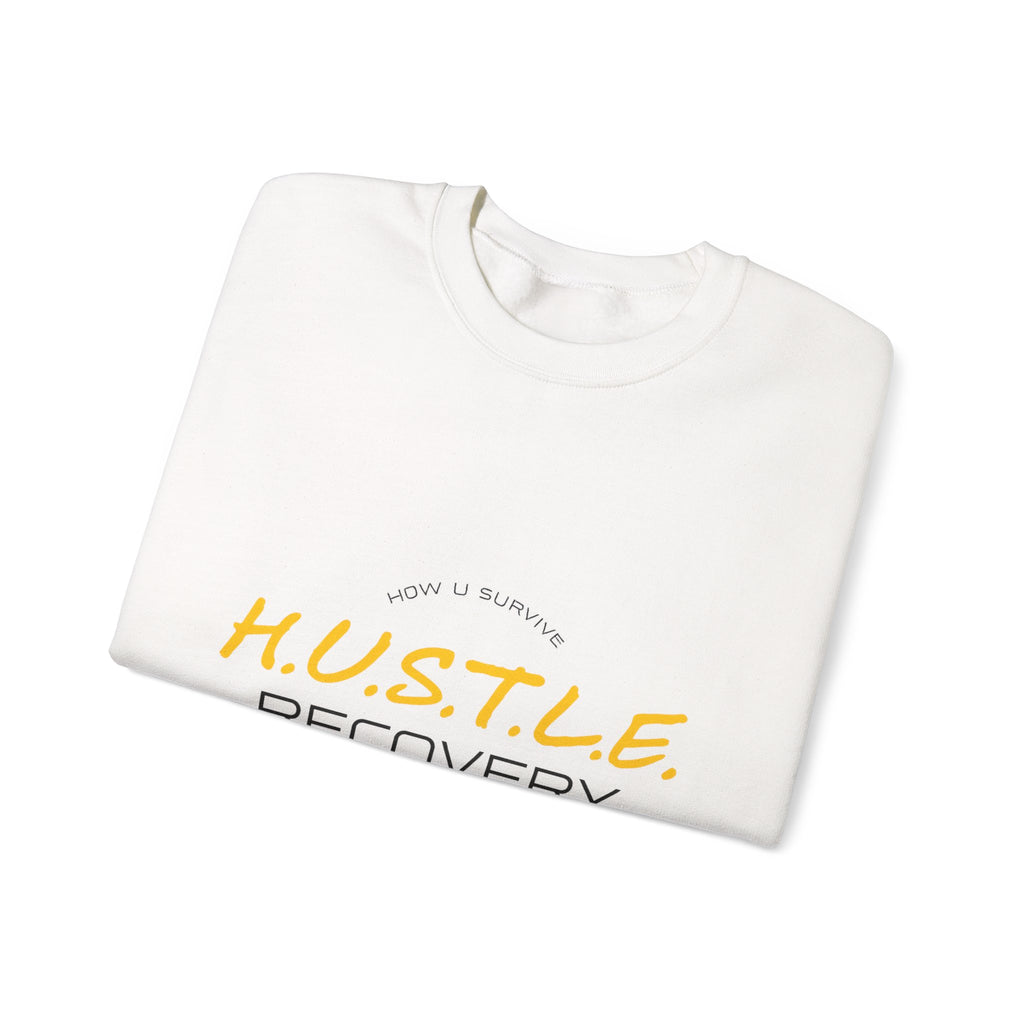 Recovery Hustle Sweatshirt — H.U.S.T.L.E. Recovery Crewneck