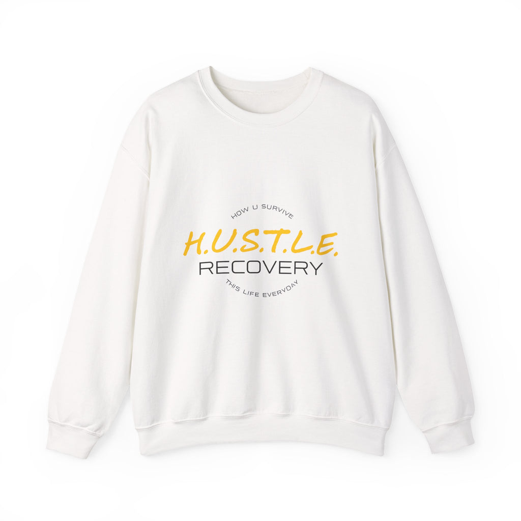 Recovery Hustle Sweatshirt — H.U.S.T.L.E. Recovery Crewneck