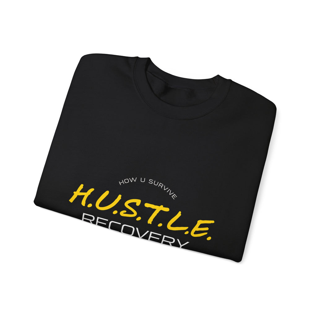 Recovery Hustle Sweatshirt — H.U.S.T.L.E. Recovery Crewneck